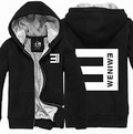 Eminem Rap God Costume Slim Shady Thicken Cosplay Sweater Black Hoodie