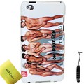 1D One Direction Etui Coque Housse Pour Apple iPod Touch 4 4Th 4G + Mini-Stylet + Protecteur d'cran AOA Cases (Effront)