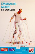 Emmanuel Moire - En Concert - 80X120 Cm Affiche / Poster