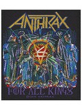 Anthrax Patch For All Kings 9 x 10 cm