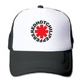 Huseki Unisex Cap Black RED HOT CHILI PEPPERS RHCP Bruno Mars Trucker Hat Cool Hat Black