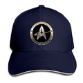 hittings Neva Star Trek 50Adult Baseball Casquette Snapback Hats Hip Hop Flat A Bleu marine