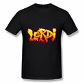 Homme's T Shirts Lordi Monster noir X-Large