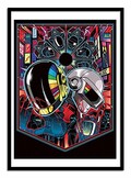 Affiche - Art - 50 x 70 cm - Daft Punk Legacy Inspiration - by Samuel Ho