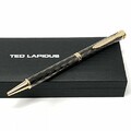 Ted Lapidus-Pen S5601502d Marron IP Plaqu grav Corps Dor