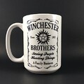 Supernatural Coffee Mug | Winchester Brothers | Supernatural Gift, MUG 11oz