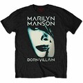 Marilyn Manson - Born Villain (T-Shirt Unisex TG. XL) Rock Merchandising