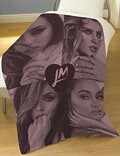 Little Mix Couverture Polaire en Polyester Multicolore 100 x 150 cm