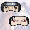 Kunandroc Anime Naruto Masque de sommeil, cosplay correctif pour les yeux, masque confortable pour les yeux endormis, masque pour les yeux et les yeux bands(Uzumaki Naruto)
