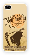 Neil Young - poster, iPhone 5C, Etui de tlphone mobile - encre brillant impression