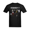 AdonisMartha Homme's Persona 5 Characters Art Design T-Shirt XXXX-Large