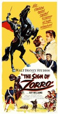 The Sign of Zorro Affiche du film Poster Movie Le signe de Zorro (20 x 40 In - 51cm x 102cm) Style A
