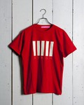 Marchandises officielles Momoiro Clover Z POUTRES T-shirt de collaboration [rouge: Momota NatsuSaiko] M taille (japon importation)