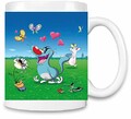 Brandino Oggy Olivia Les cafards - Oggy Olivia and Cockroaches Unique Coffee Mug | 11Oz| High Quality Ceramic Cup| The Best Way to Surprise Everyone on Your Special Day| Custom Mugs by