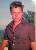 Ricky Martin - 10x15 cm CARTE POSTALE