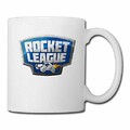 Cool Game Rocket League Ceramic Coffee Mug, Tea Cup | Best Gift for Men, Women and Kids - 11 Oz, White
