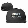 Hittings Imagine Dragons Night Visions Unisex Fashion Cool Adjustable Snapback Baseball Cap Hat One Size Black
