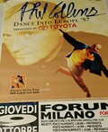 Phil Collins Dance into Europe 97 Milano Forum 09/10 Poster
