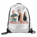 DHNKW Prison Break Michael Scofield and Sara Poster Drawstring Gymsack Bag
