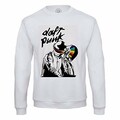 Sweat Shirt Homme Daft Punk Casque Couleur Live RAM French Touch Electro